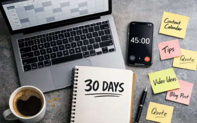 How to Plan 30 Days of Content in 45 Minutes